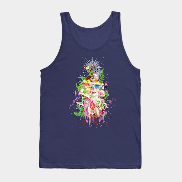 SURREAL KNOWLEDGE II Tank Top by Showdeer